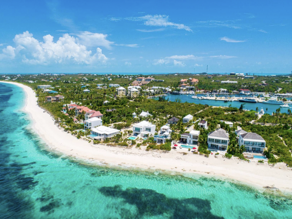 Oceanfront Vacation Pool Home Four Bedroom in Turks and Caicos
